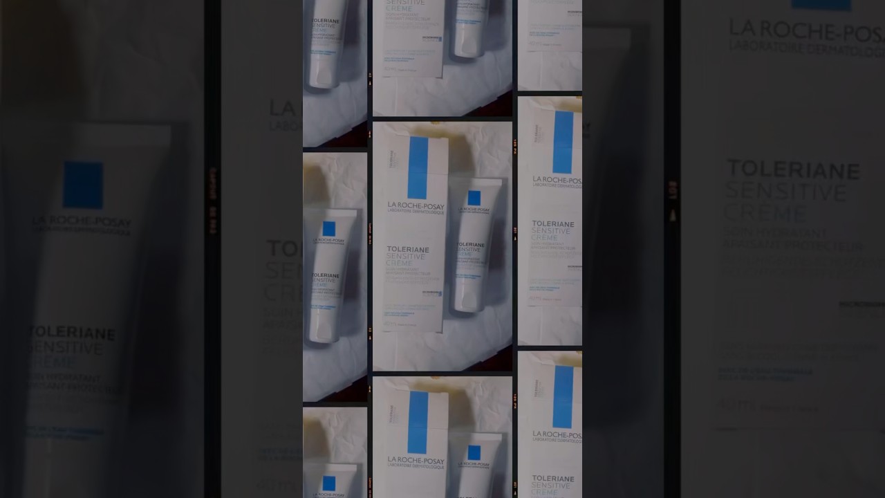 La Roche -Posay Sensitive Cream #skincare #viral #digitalcreator #shortvideos #content #goodcontent