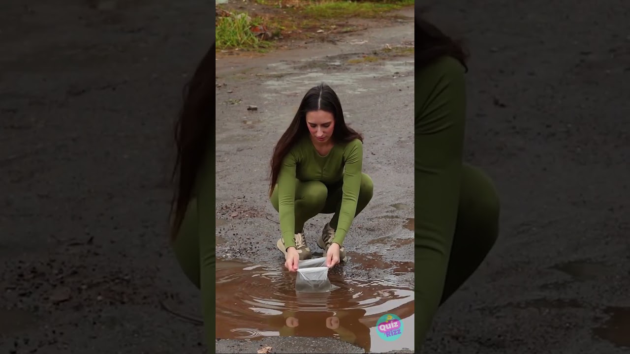 Dirty Water Hack 🕵️‍♀️ #detective #fun #shorts #howto