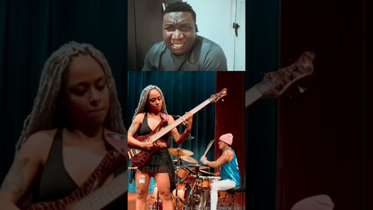 CRAZIEST FEMALE BASSIST EVER!#shorts Cc-Mohini Dey