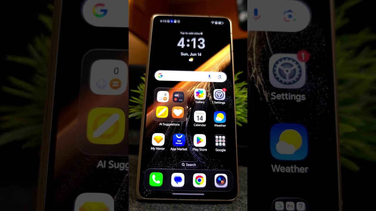 جوال مطوي بسمك ريالين بس؟! 😱 HONOR Magic V6 الجديد!
