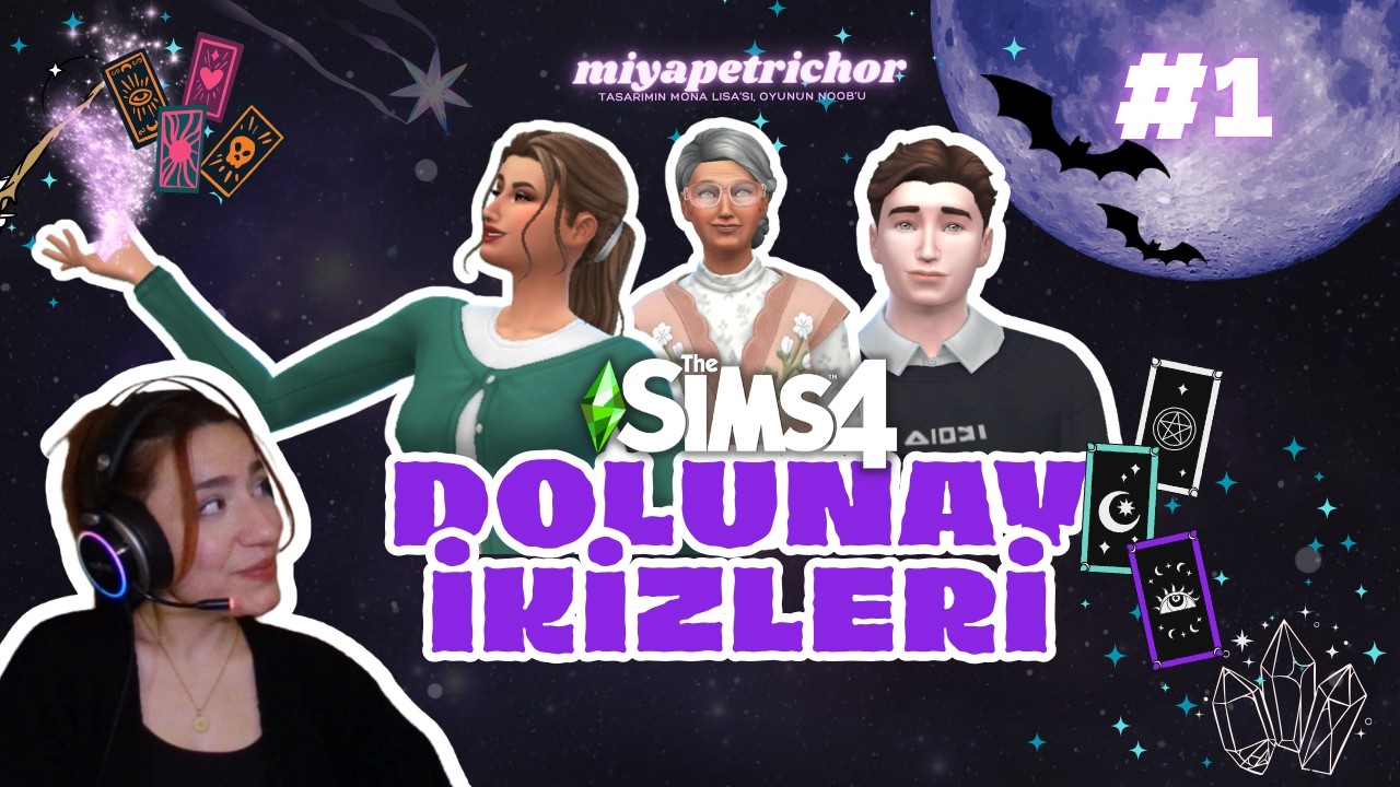 DOLUNAY LANETİ | The Sims 4 | Dolunay İkizleri | Bölüm 1