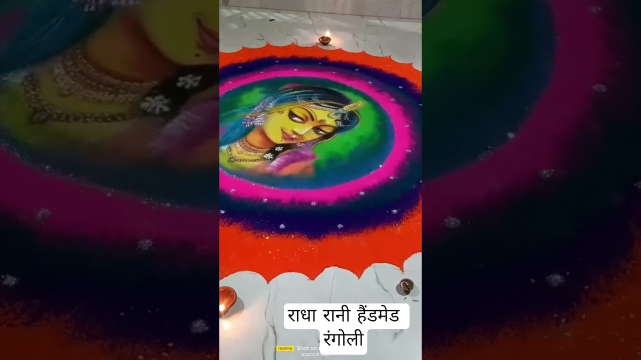#shortsfeed #radhakrishna #premanandjimaharaj #diwali2025 #goverdhanpuja#art