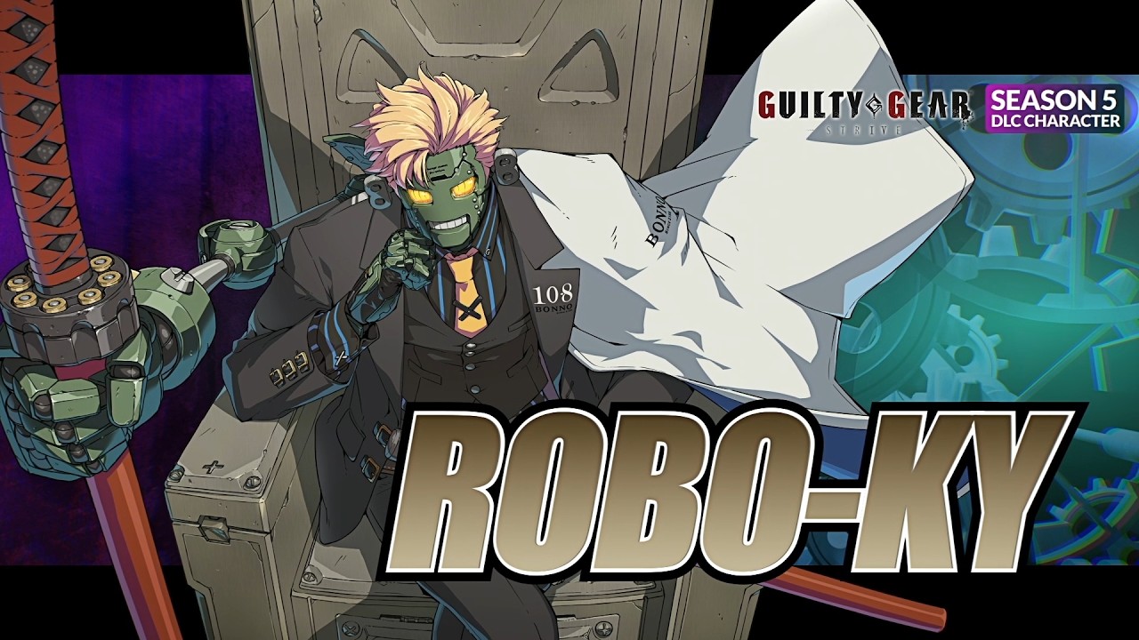 GUILTY GEAR -STRIVE- Season Pass 5 Playable Character #2 [Robo-Ky] Trailer