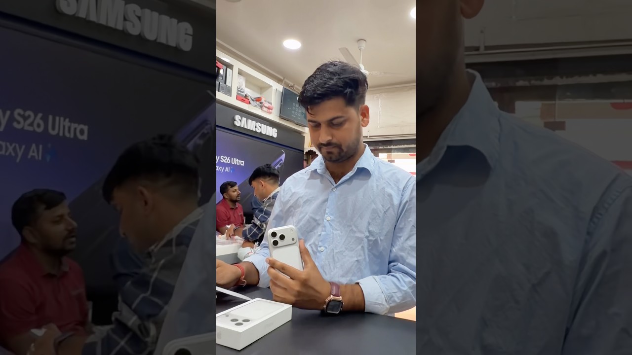 Congratulations For IPhone 17 pro 😎🔥 #apple #shorts #customer #shortsfeed