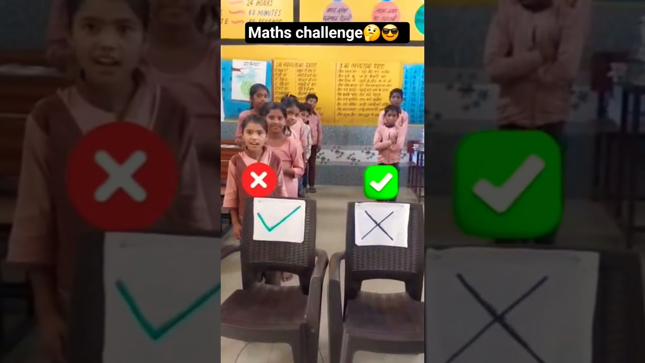 Maths challenge #viralvideo #school #education