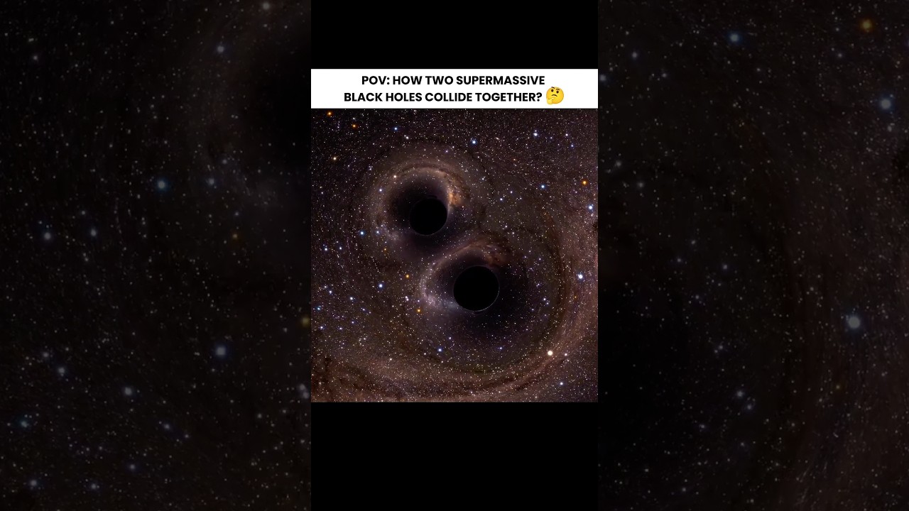 Black Hole's Collision ☠️