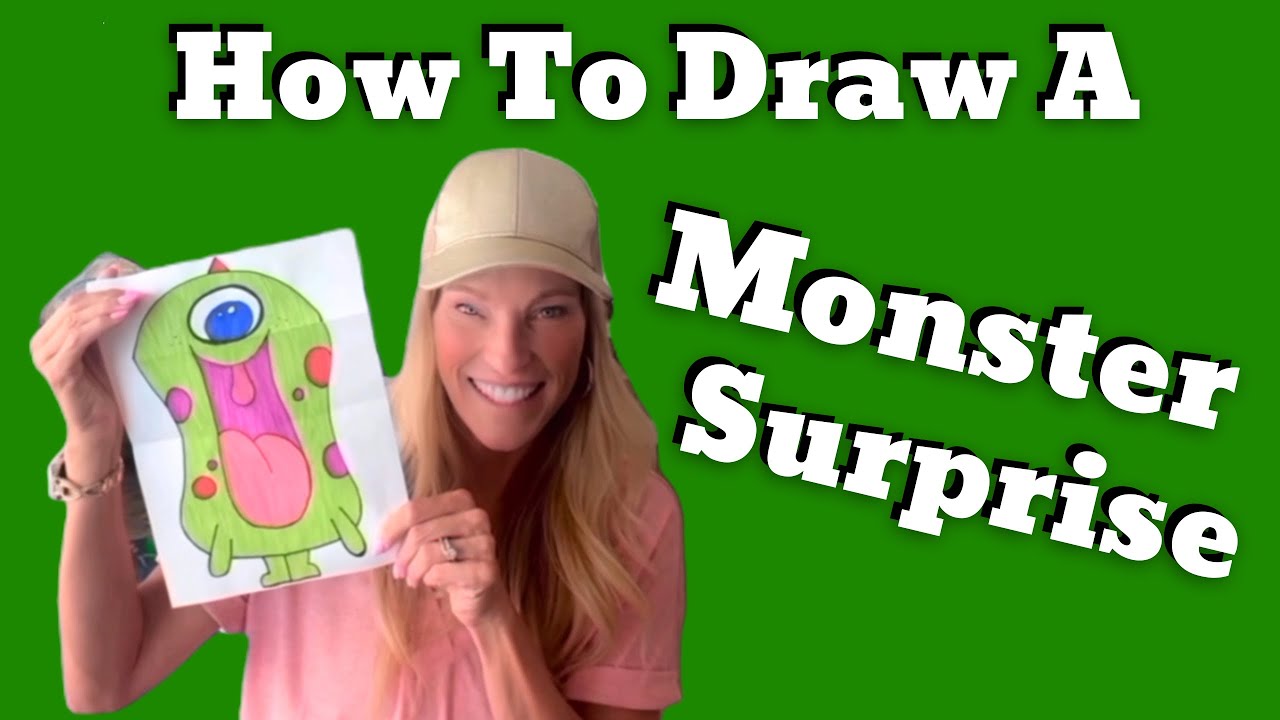How to Draw a Monster Surprise!