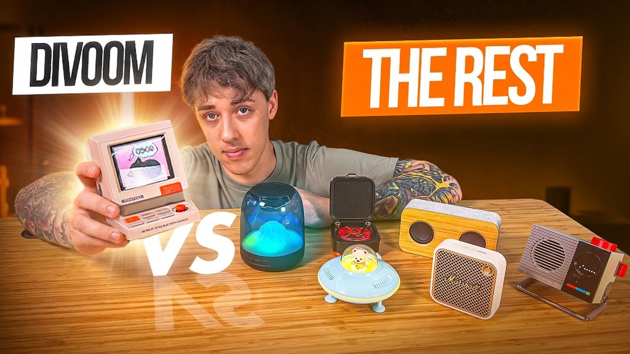 Divoom Minitoo VS The Rest : Bluetooth Speaker Showdown