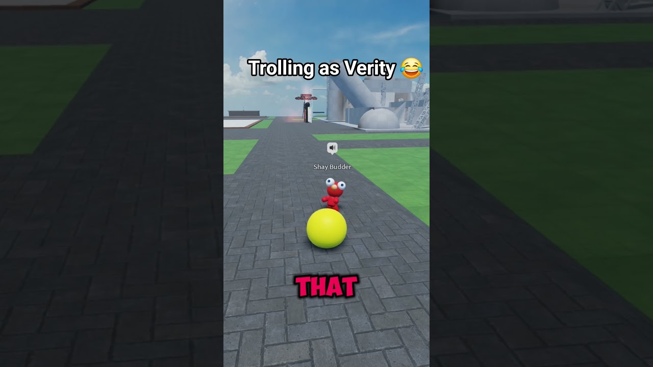 Trolling as Verity in Roblox 😭 #roblox #funny #memes #trolling #gaming #troll