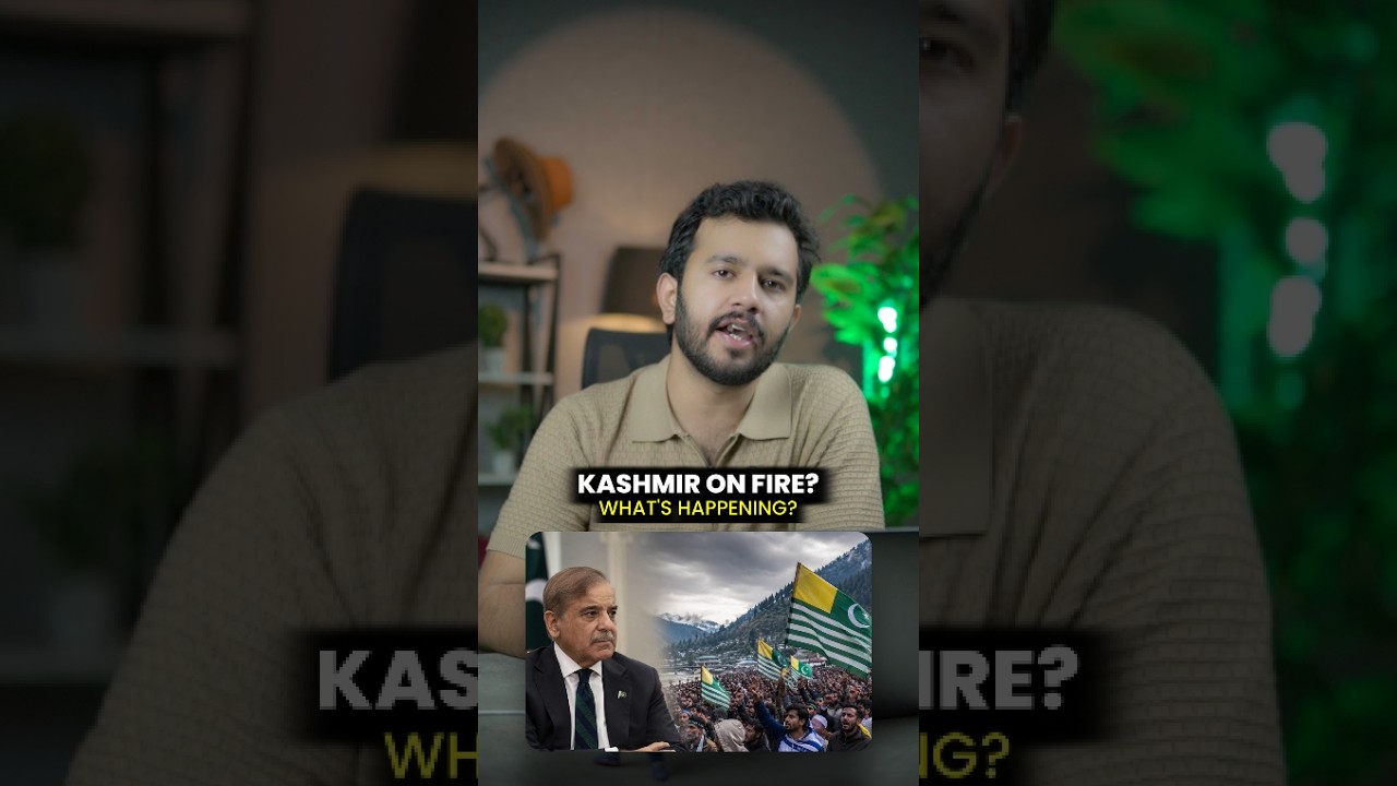 Pakistan-Administered Kashmir Crisis Explained in 150 Seconds #kashmir  #currentaffairs