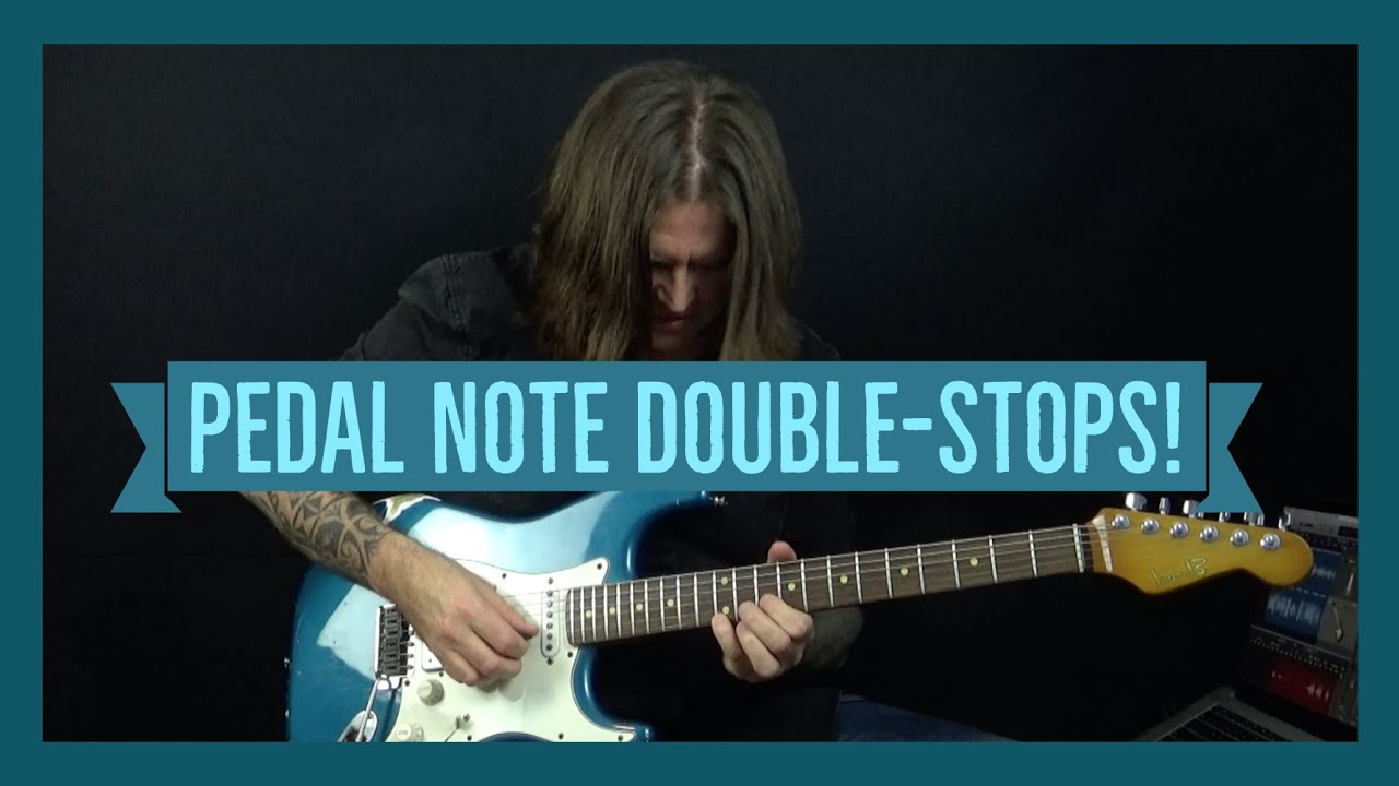 Pedal Note Double-Stop Blues Lick