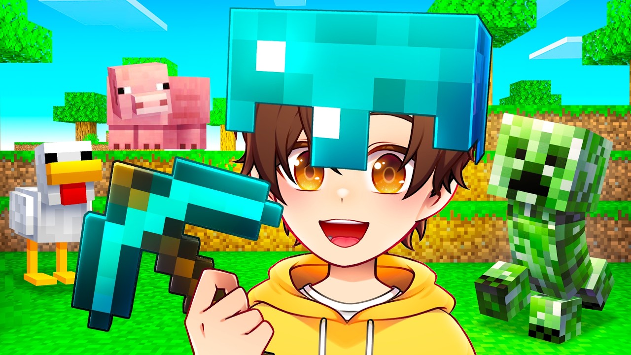 Glitch Plays MINECRAFT!