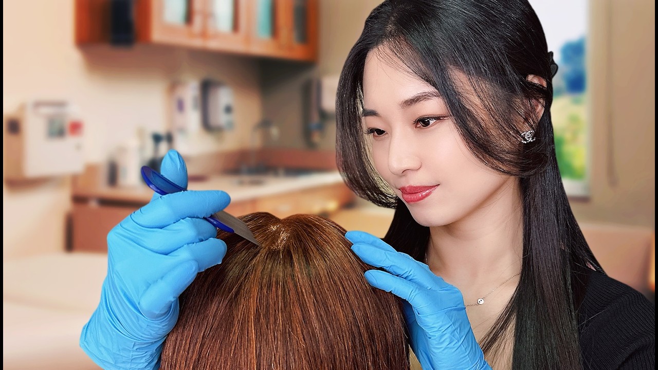 ASMR Extremely Detailed Scalp Exam