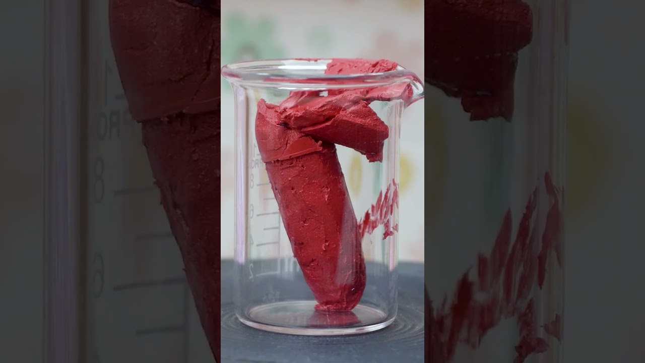 Melted Lipstick Gets a Perfect Makeover 💄 #shorts #makeuprepair #beauty