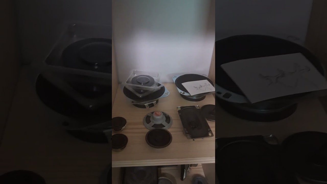 Collection of old loudspeakers #electronics #audio #loudspeaker #vintage