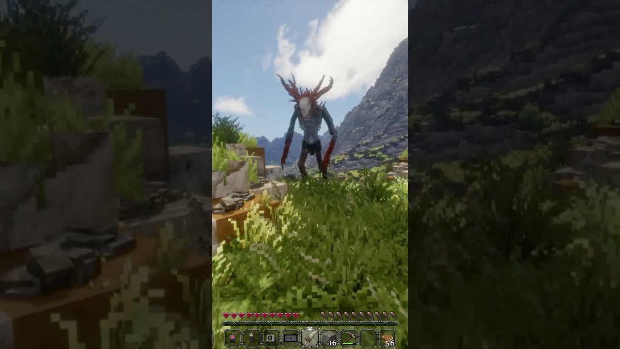 Playing Scariest Mods in Ultra Realistic Minecraft