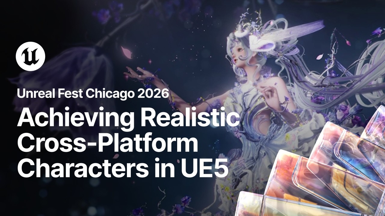 Achieving Realistic Cross-Platform Characters: A UE5 Pipeline Approach | Unreal Fest Chicago 2026