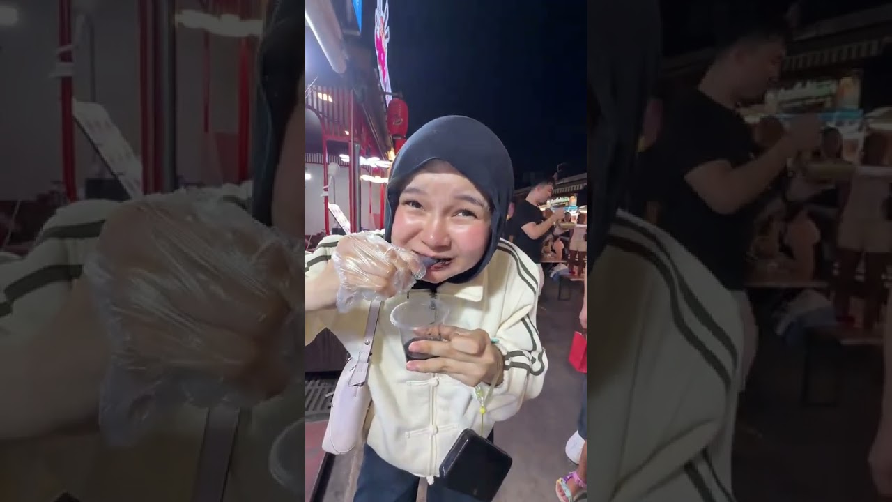 makan cumi idup sampe diliatin bapak2 😭 #shortvideo #imgetlose #nabila