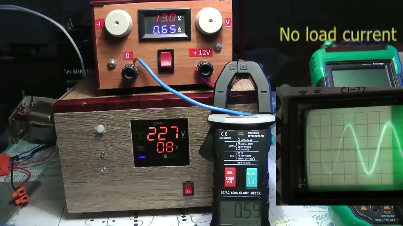 Blue Pill based 12to230Vac Sine Wave Inverter