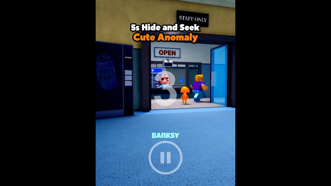🥺 5s Hide and Seek Anomaly #roblox #animalhospital #usa