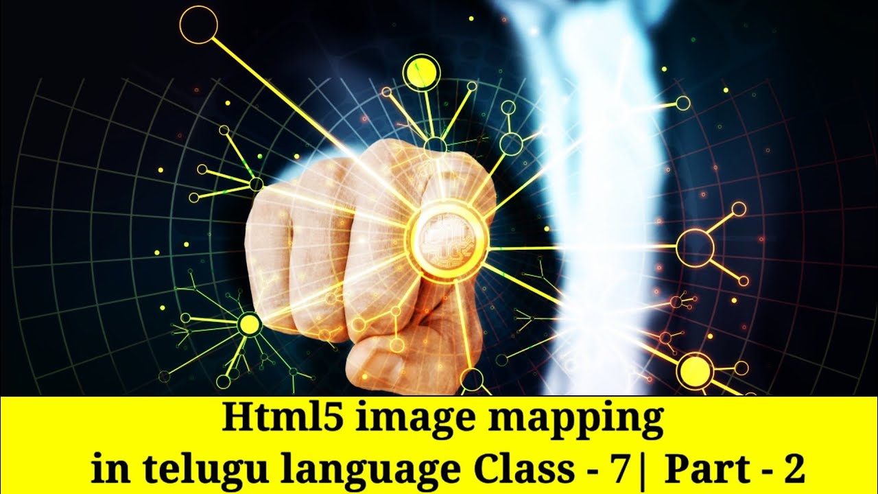 Html5 image mapping in telugu language | Class - 7 | Part - 2
