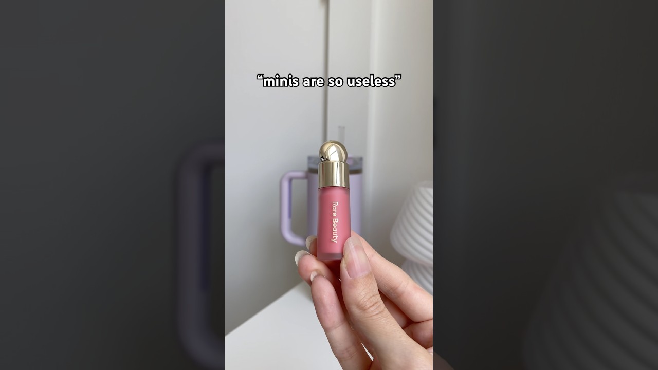 I love minis🥰 #makeupshorts #makeup #mini #beauty #rarebeauty #sephora #makeuplook #relatable #haul