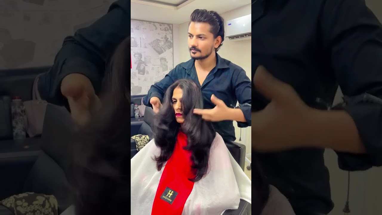 Layer haircut with ​⁠@naushadali99977  #haircut #hair #shorts #viral #subscribe