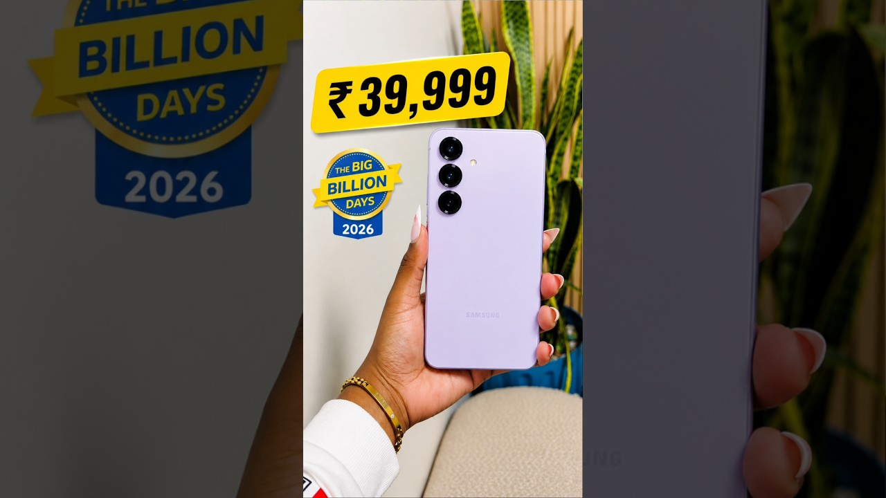 Galaxy S25 at ₹39,999? 😳 Big Billion Day 2026 Price Leak?