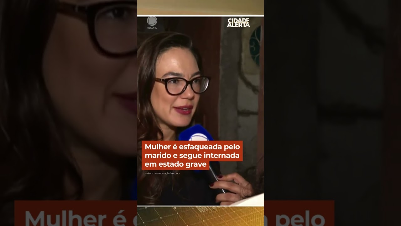 Marlene está internada em estado grave após ser atacada com uma faca pelo marido | #CidadeAlerta