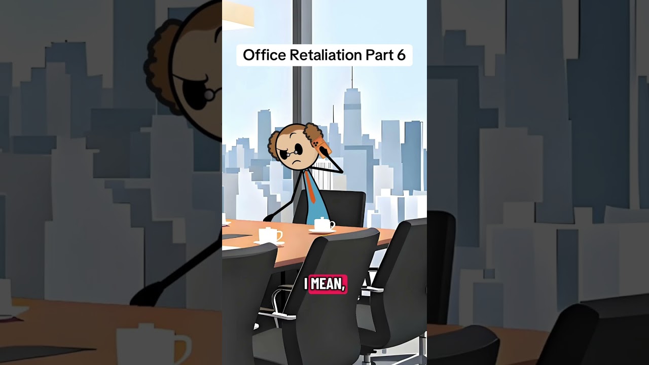 Office Retaliation Part 6 (Final)  #funny #dramatech #comedy #animation#drama