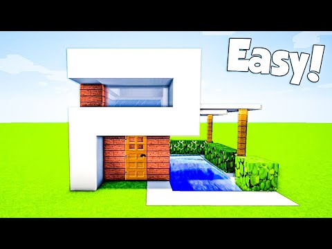 Minecraft House Tutorial | آموزش ساخت خانه در ماینکرافت| طريقة بناء بيت في ماينكرافت