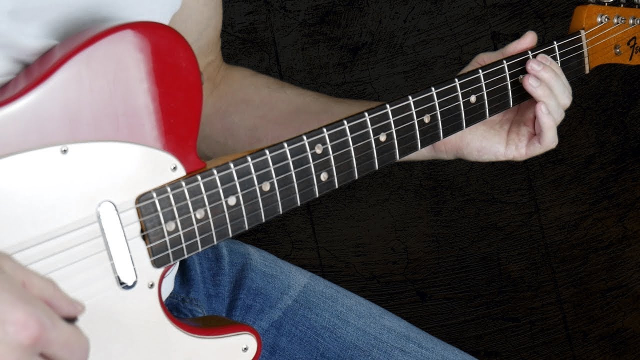 Rock Ballad with Solo - Gibson Les Paul DC and Fender Telecaster Guitar
