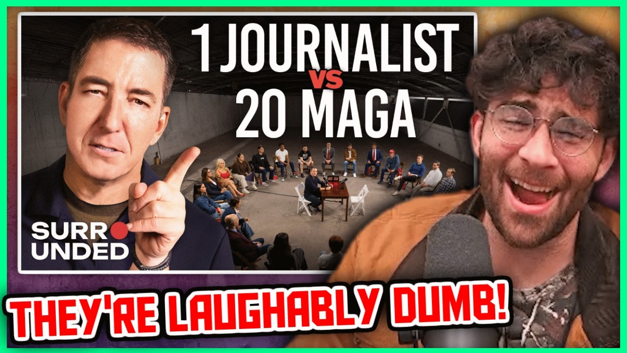 1 Journalist vs 20 Trump Supporters | Hasanabi Reacts to Jubilee