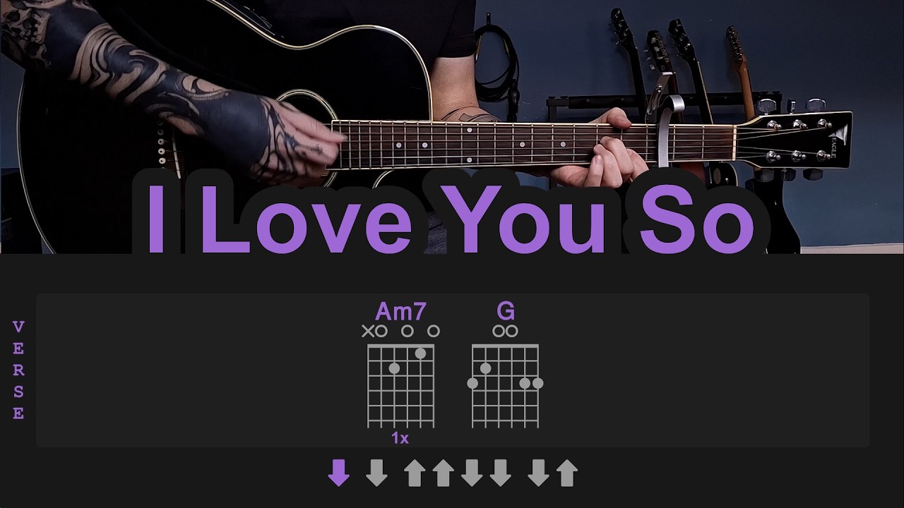I Love You So - The Walters | Guitar Lesson
