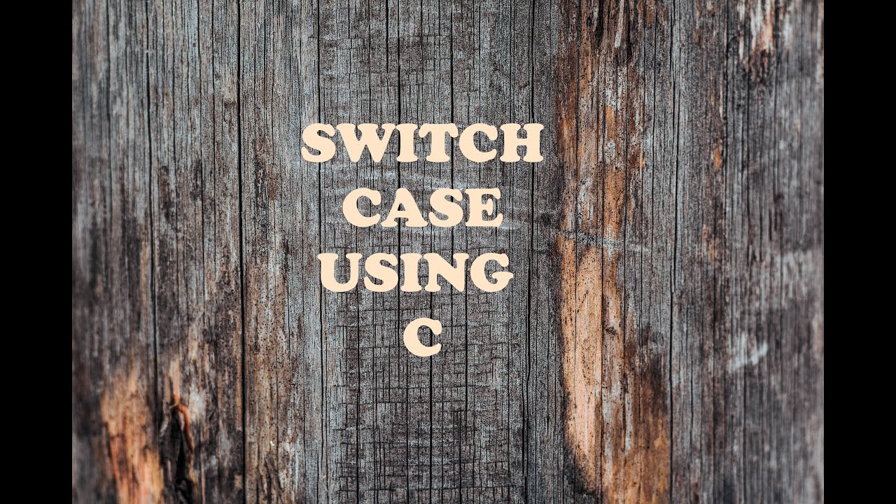 Switch Case Using C||Calculator In C||FULLY EXPLAINED