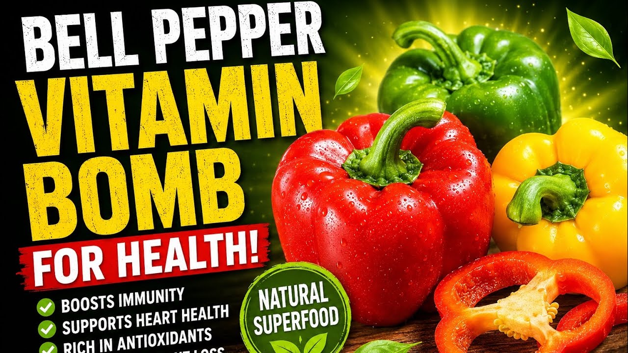 Bell Pepper Vitamin Bomb — The Most Powerful Natural Immunity Booster