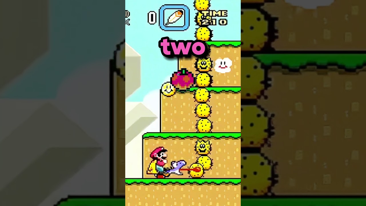 Super Mario World Has a Secret Yoshi Feature! #gaming #mario