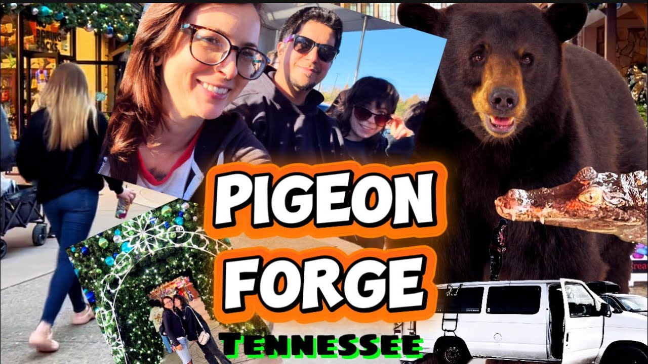 “A Day in the Life” #2 - Pigeon Forge, BEARS, Hacky Sack, Dining Out & More! | Van-Splaining w/ Kai!