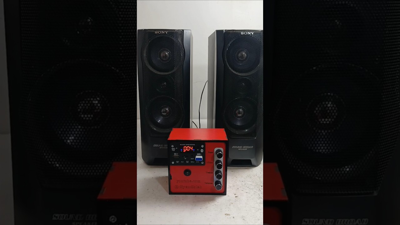 Very powerful amplifier assembly