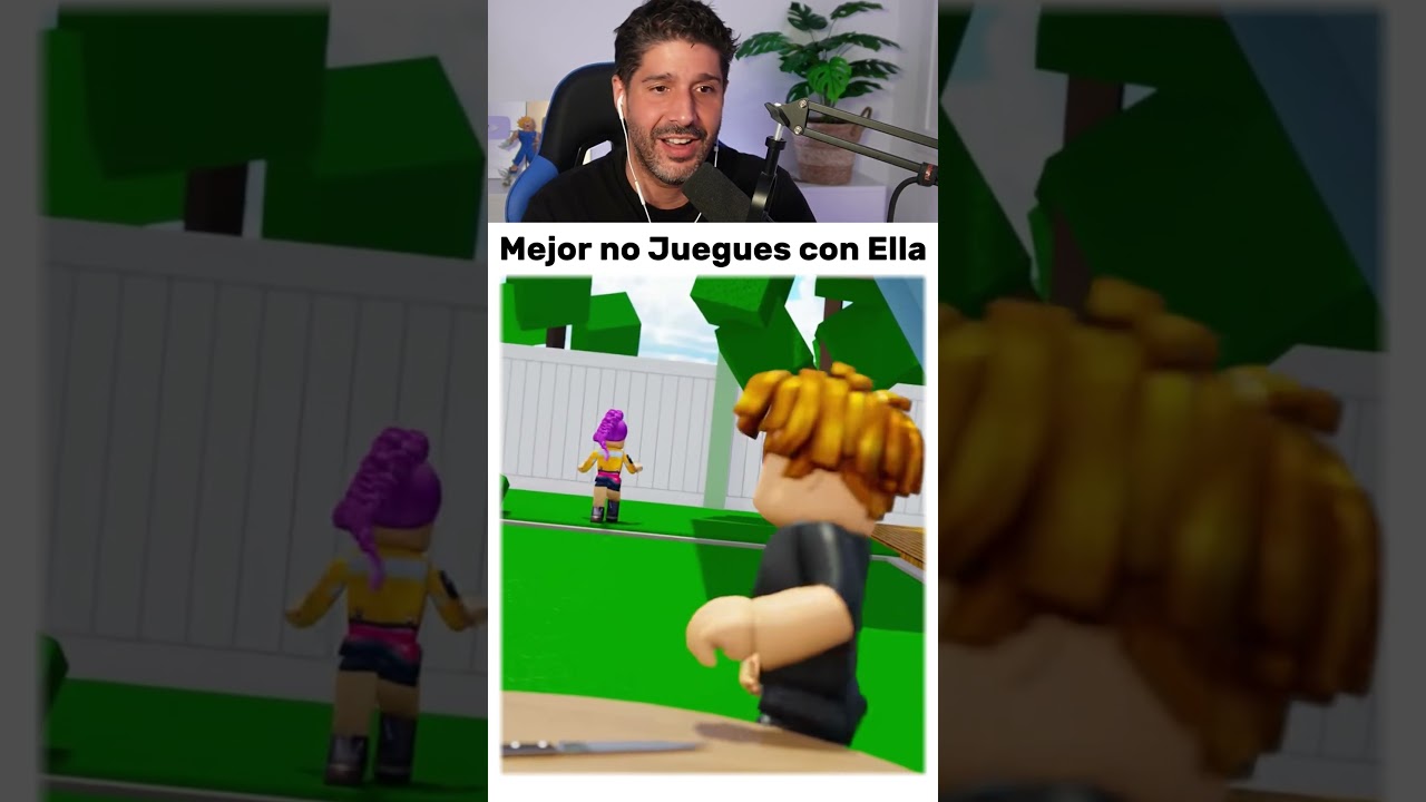 Mejor no juegues con ella !  #roblox #humor #shorts