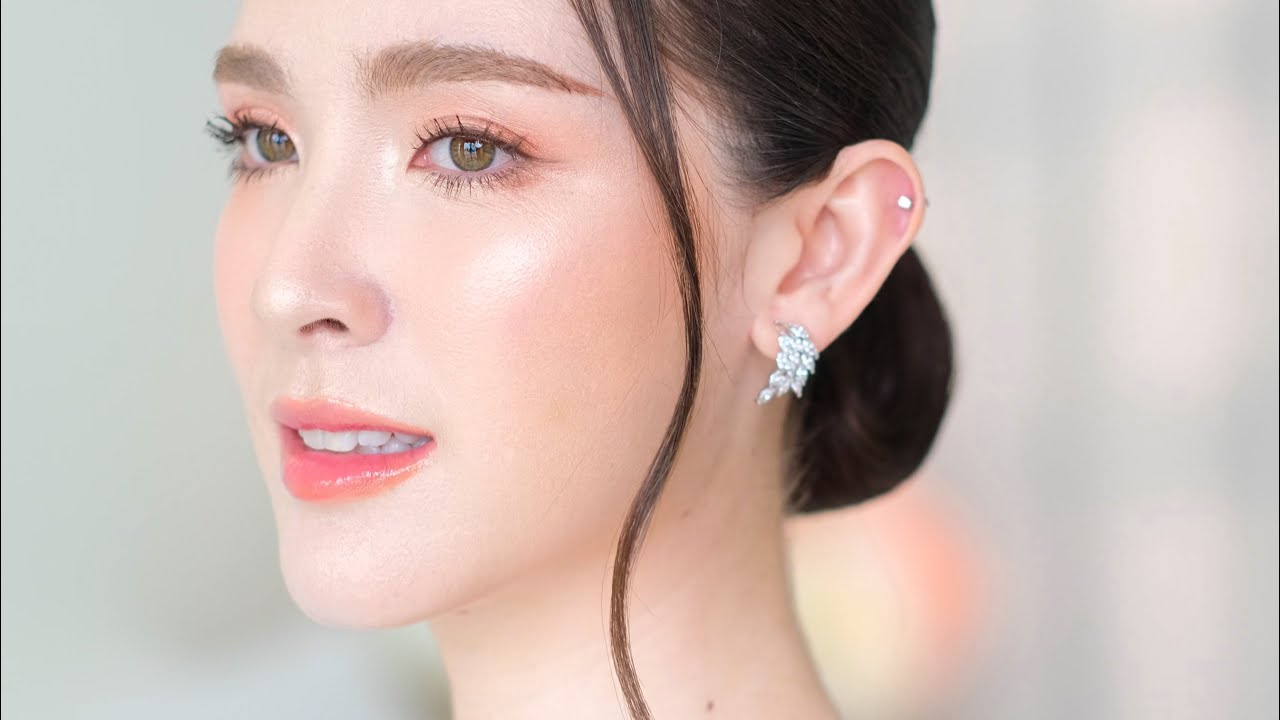 แต่งหน้าเจ้าสาวแบบผิวฉ่ำ Glow Skin Makeup for Bride