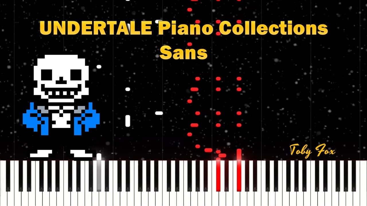 UNDERTALE Piano Collections 2 - Sans [MIDI Tutorial]