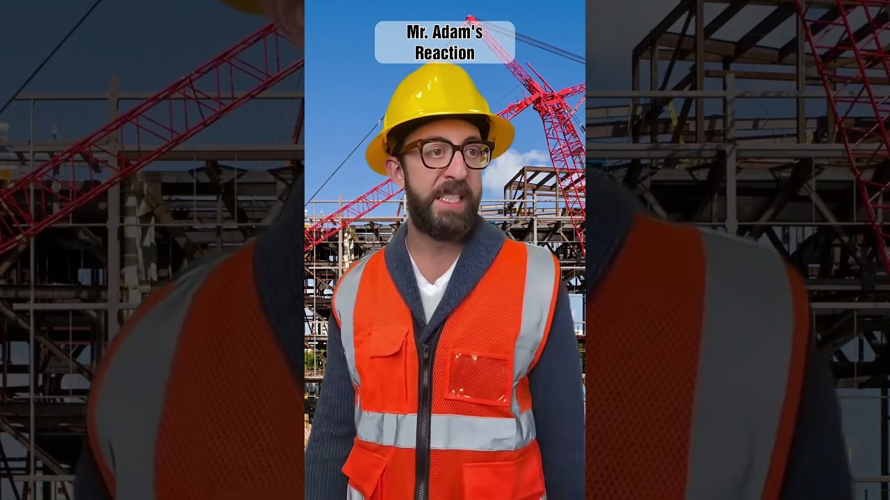 Mr.Adam's Reaction 472 #adamrose #construction #engineering #workers