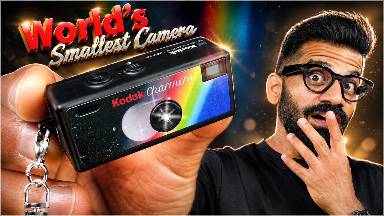 World's Smallest Camera - Best Retro Vibes!🔥🔥🔥