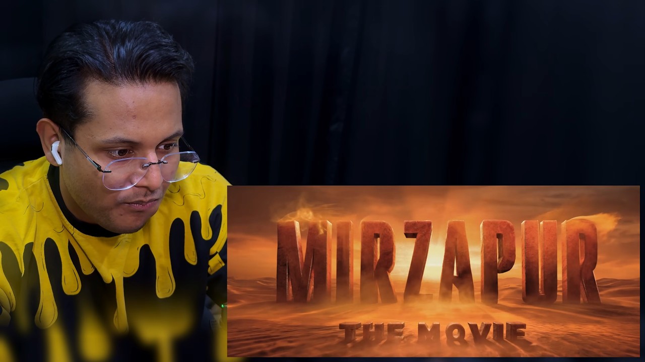 Mirzapur The Movie Trailer • Reaction