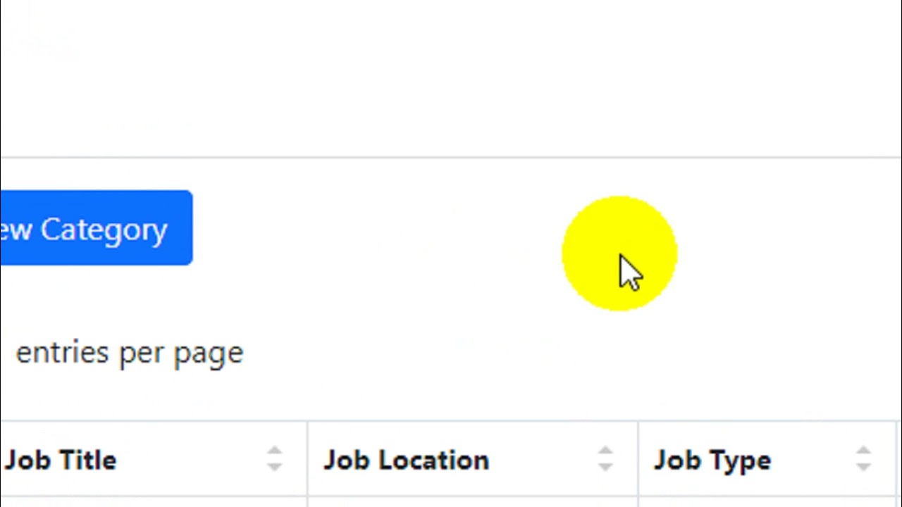 JOB Portal || Database Table Releationships || Releation Between Categories || S.Q Web Development