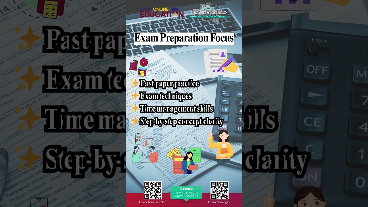 Master IGCSE Accounting Exams Prep with Kaur Online Education #kauronlineeducation #accounts