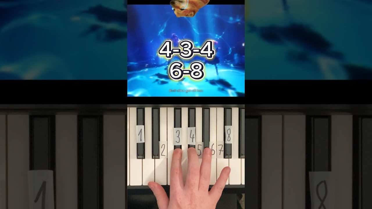 Cry For Me Ironmouse Piano Tutorial #shorts