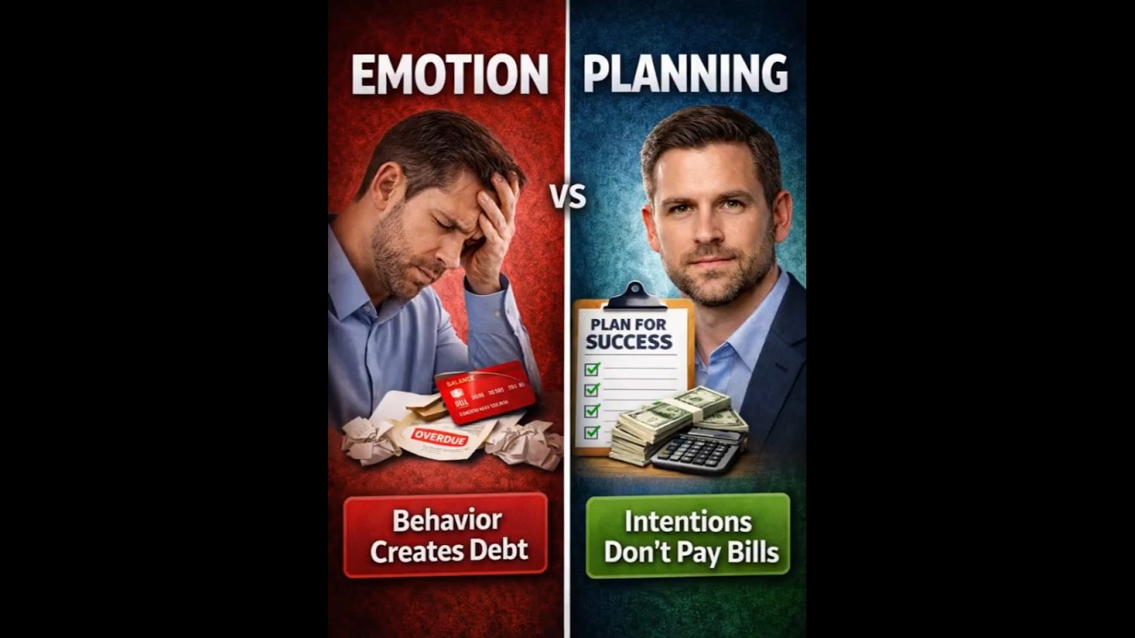 Why Emotions Cause Debt Problems (And Planning Solves Them)