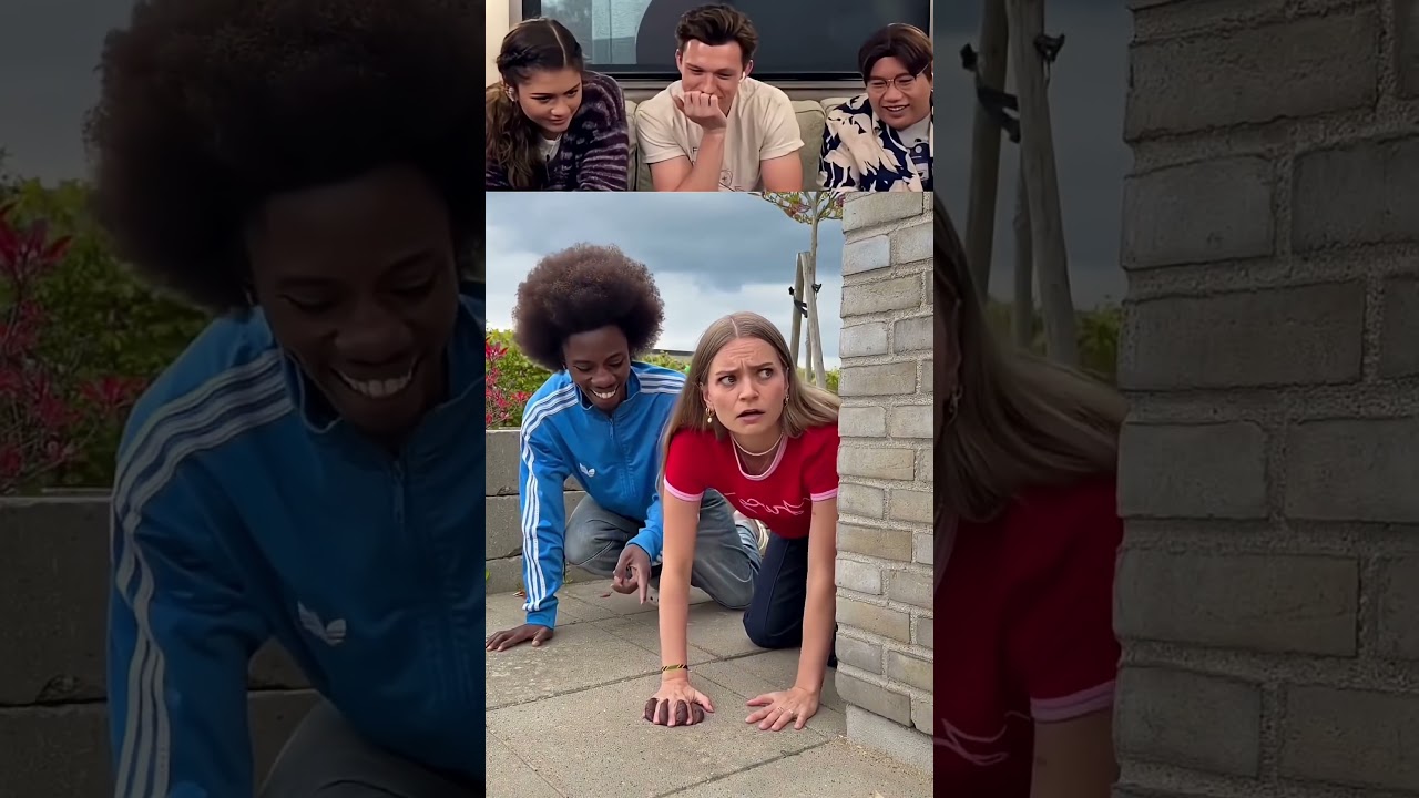 Tom Holland React Viral funny part 53 #tomholland #funny #trytolaugh #reaction